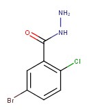 5-Bromo-2-chlorobenzoic hydrazide
