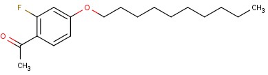 4'-n-Decyloxy-2'-fluoroacetophenone 4'-n-Decyloxy-2'-fluoroacetophenone