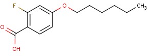 2-Fluoro-4-n-hexyloxybenzoic acid