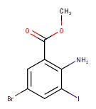 Methyl 2-amino-5-bromo-3-iodobenzoate