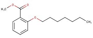 Methyl 2-n-heptyloxybenzoate