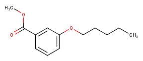 Methyl 3-n-pentyloxybenzoate