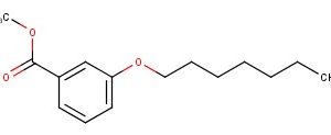 Methyl 3-n-heptyloxybenzoate